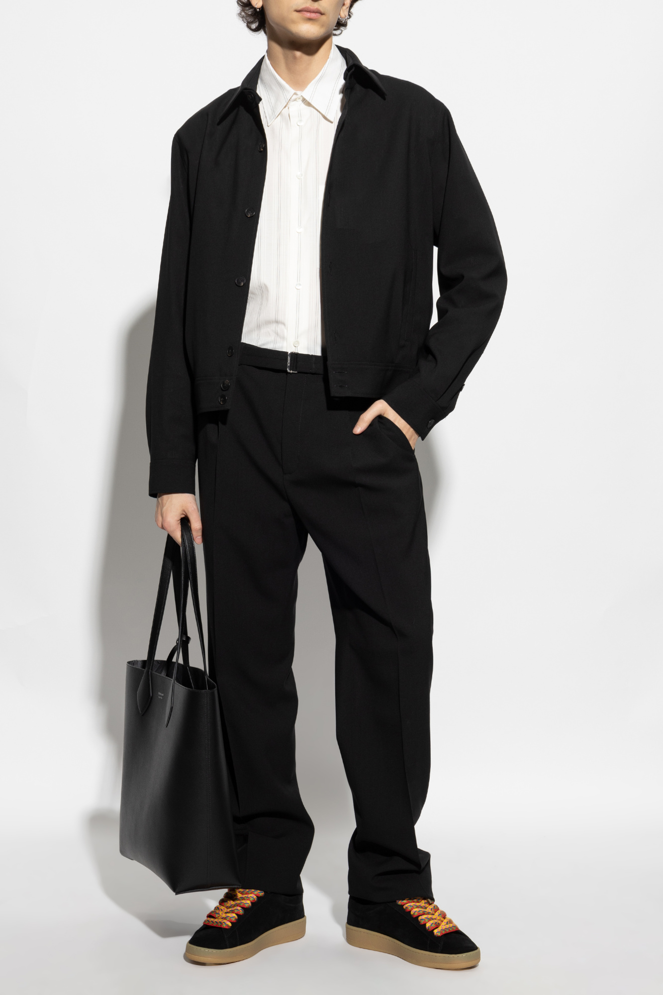Lanvin Creased trousers | Men's Clothing | Vitkac